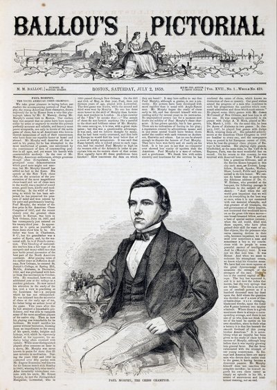 Paul Morphy, der Schachmeister von Winslow Homer